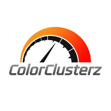 ColorClusterz dash mod lcd flip color change red dash mt09 mt07 fz07 fz09 inverted polarizer film easy mods  