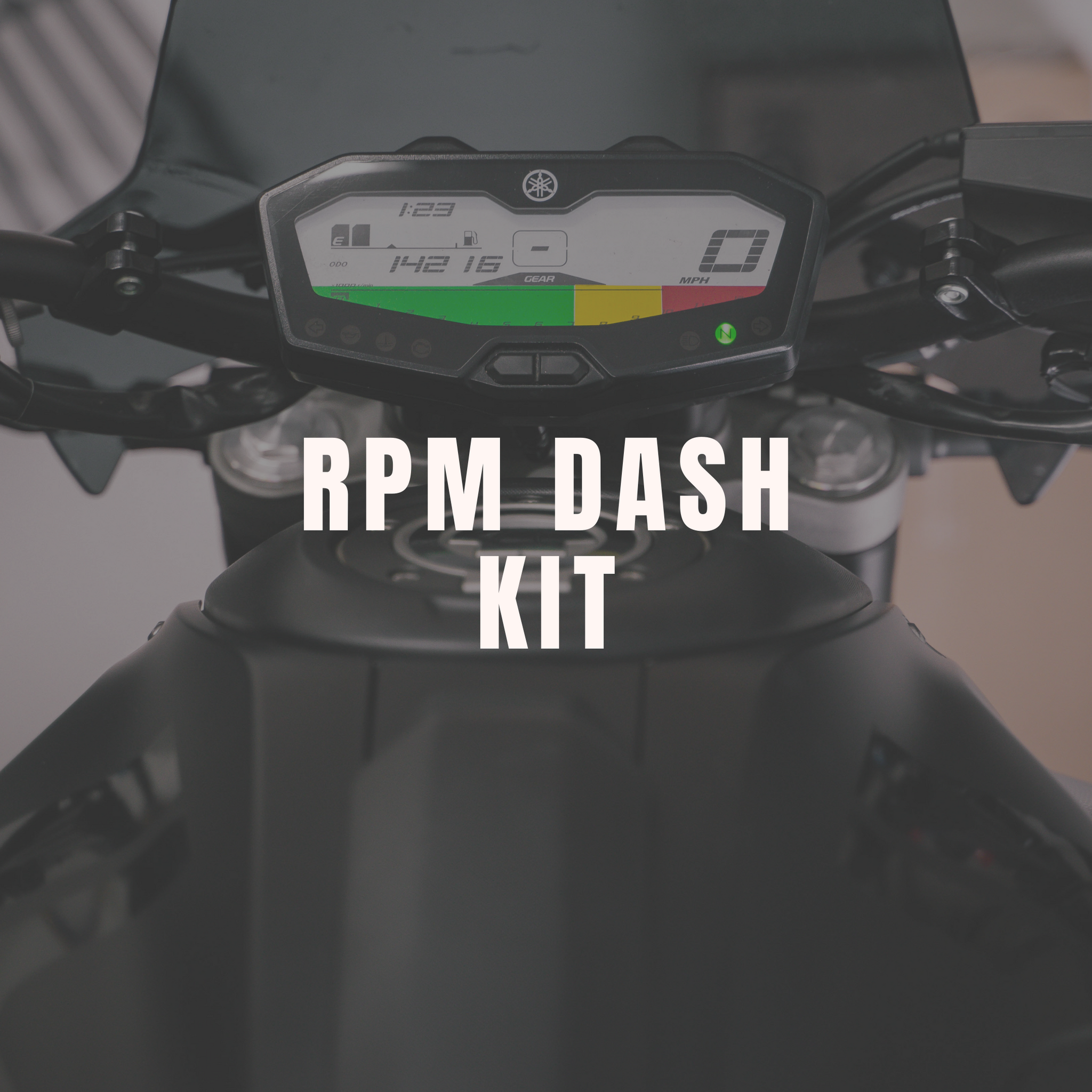 Yamaha MT07 / FZ07 Mods - ColorClusterz LCD Dash Color Change